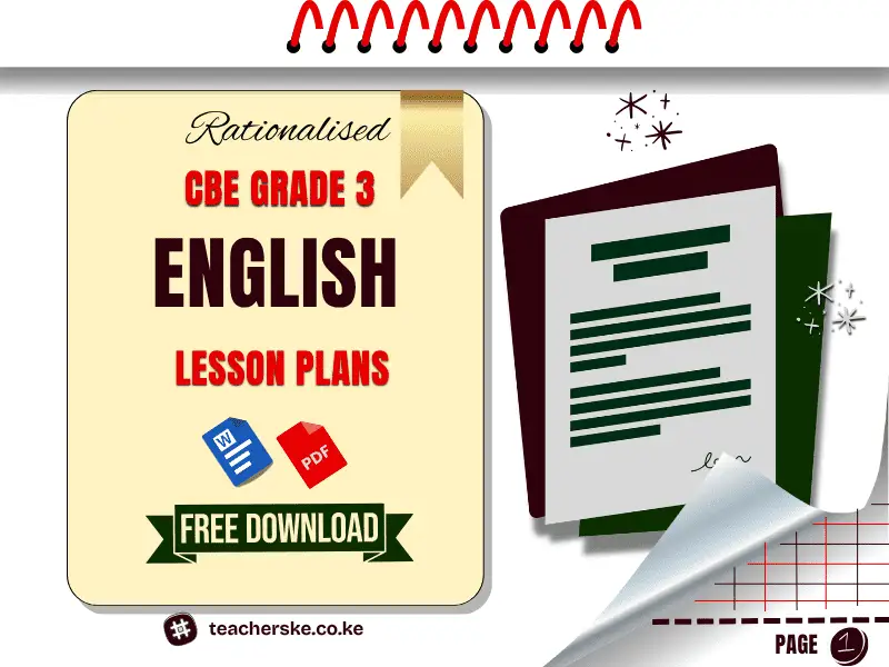 Term 2 Grade 3 English Lesson Plan