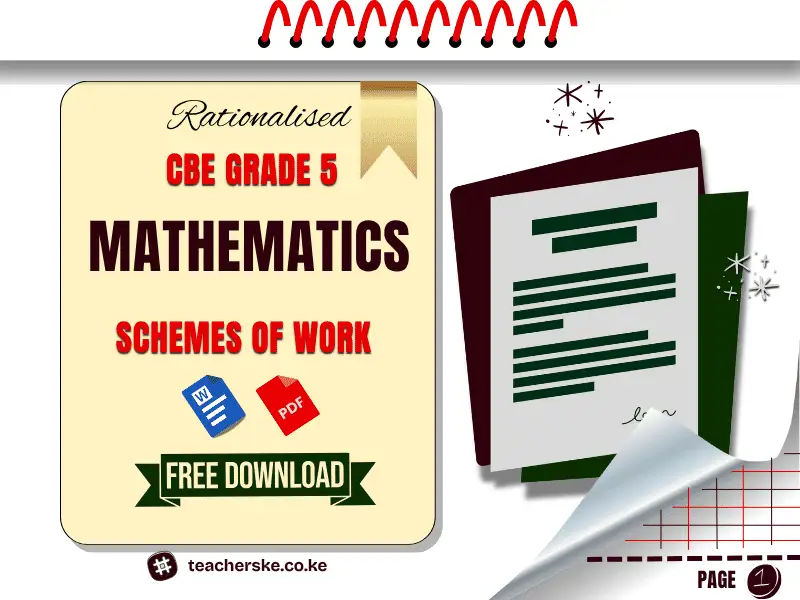 Term 2 Grade 5 Mathematics activities schemes of work
