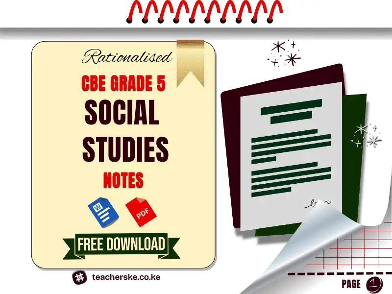 Grade 5 Social Studies Lesson Notes