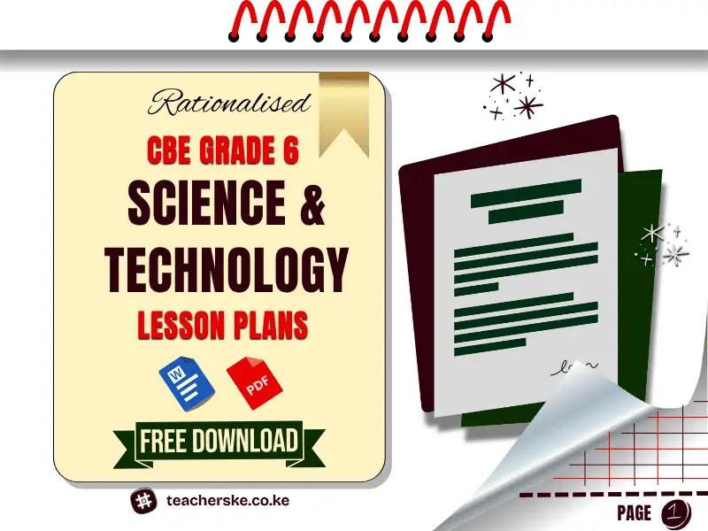 Term 1 Grade 6 Science and Technology Lesson Plans