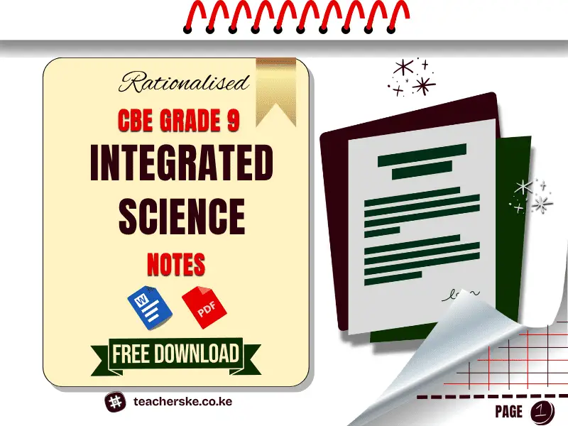 Grade 9 Integrated Science Lesson Notes