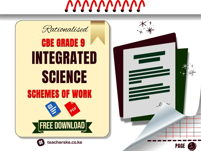 Term 2 Grade 9 Integrated Science schemes of work