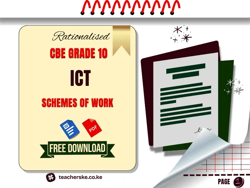 Term 1 Grade 10 ICT Schemes of Work