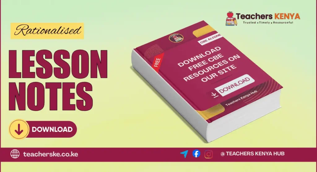 cbe lesson notes