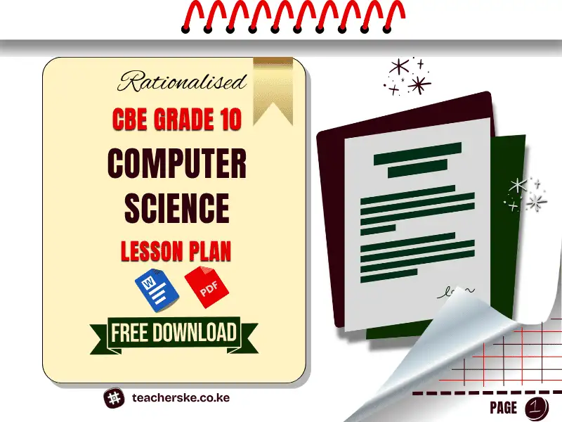 Term 2 Grade 10 Computer science Lesson Plan