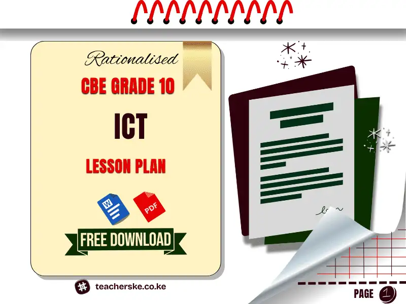 Term 2 Grade 10 ICT Lesson Plan